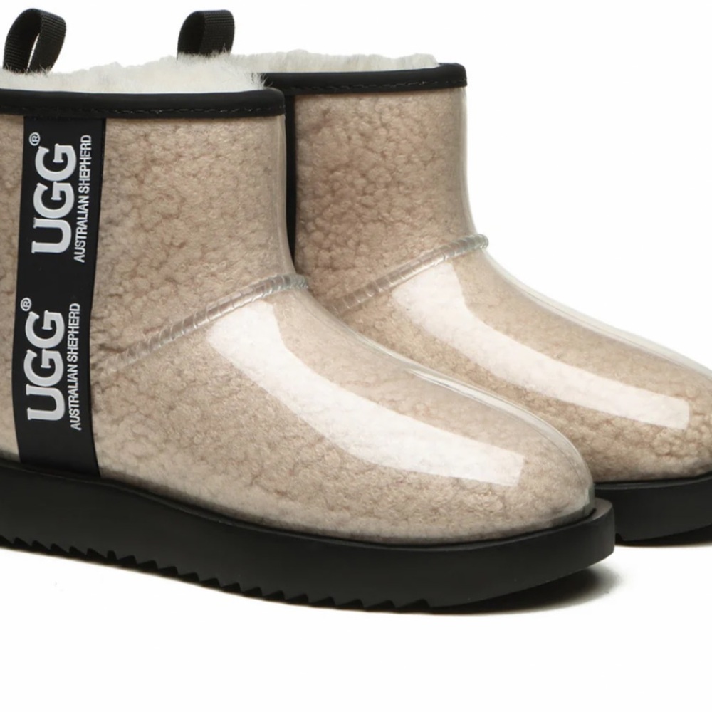 Classic Clear "Natural Black" boots